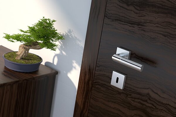 Klika Bold - nerez inox (komplet 2ks)