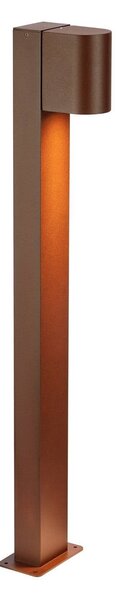 Markslöjd LED osvětlení cesty Alor, hnědé, IP65, výška 75 cm, stmívatelné, stmívatelný, Hnědá / rez, Hliník, Skandinávský