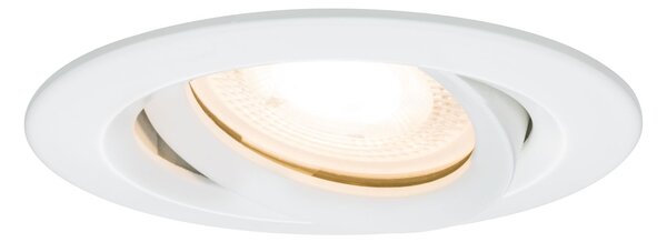 Paulmann 93661 Nova Plus, bílá otočná bodovka GU5,3 nebo GU10, průměr 9,3cm, IP65