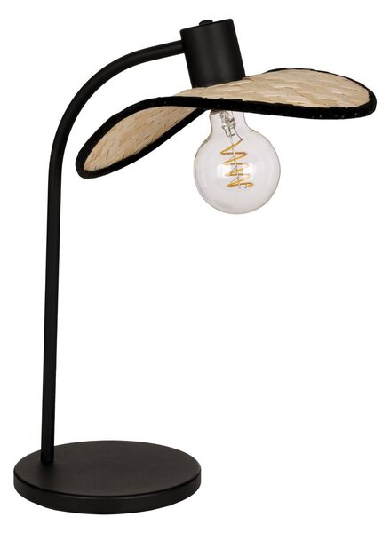 EGLO Stolní lampa Marywell, přírodní bambus, výška 47 cm, E27, Světlé dřevo, Obývací pokoj / jídelna, Bambus