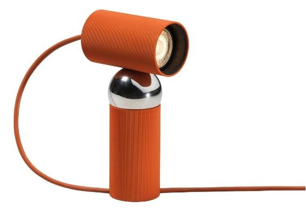 Flos F0995035 Bilboquet, červená stolní lampička, 1xGU10 LED, výška 20,3cm
