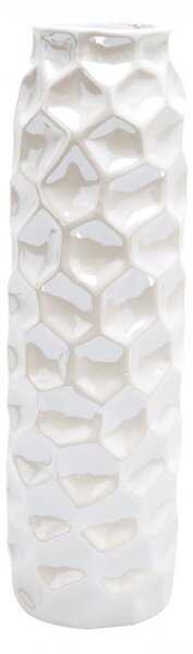 Keramická váza bílá, 35 cm XY-T12539B