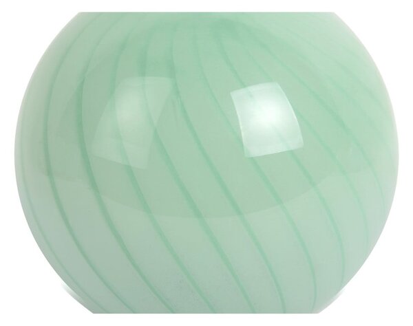 Světle zelená stolní lampa se skleněným stínidlem (výška 17 cm) Summer Globe – Leitmotiv