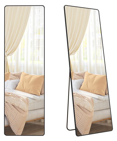 SONGMICS Volně stojící zrcadlo Bleer 160 cm černé II