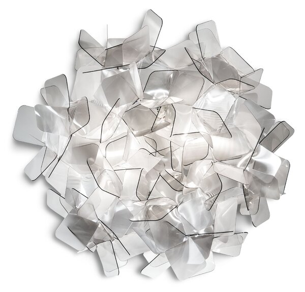 SLAMP CLICS00FUM00000000EU Clizia Fumé mini, stropní designové svítidlo, 2x6W E14, prům. 32cm