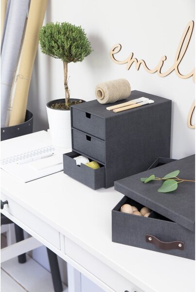 Kartonový organizér zásuvkový Ingrid Canvas Paper Laminate – Bigso