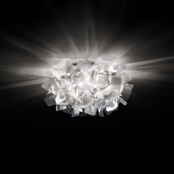 SLAMP CLICS00FUM00000000EU Clizia Fumé mini, stropní designové svítidlo, 2x6W E14, prům. 32cm