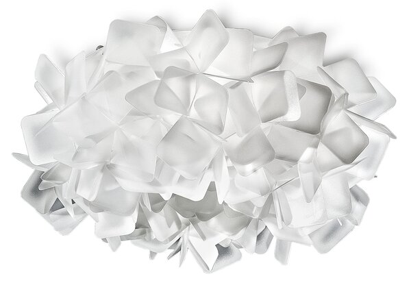 SLAMP CLICS00WHT00000000EU Clizia Opal Mini, stropní designové svítidlo, 2x6W E14, prům. 32cm