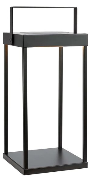 Černá venkovní solární LED lucerna na USB (výška 42 cm) Pure – Markslöjd