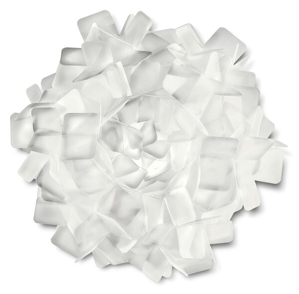 SLAMP CLICS00WHT00000000EU Clizia Opal Mini, stropní designové svítidlo, 2x6W E14, prům. 32cm
