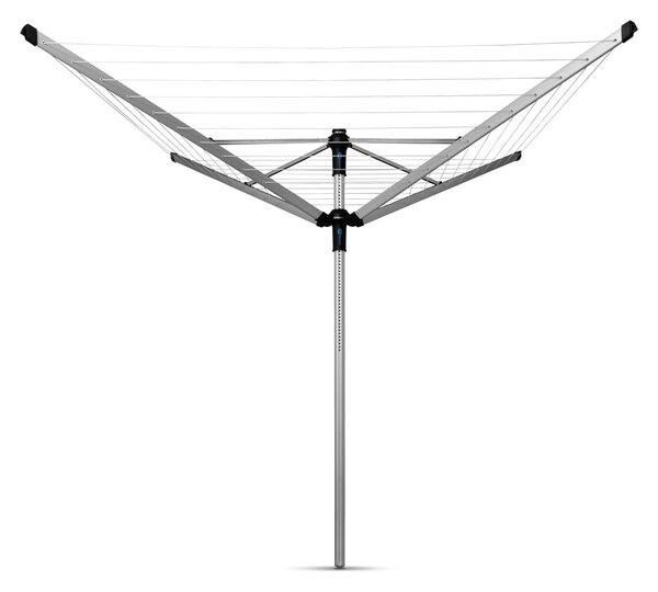 Venkovní sušák na prádlo ve stříbrné barvě 50 m Lift-o-Matic Advance – Brabantia