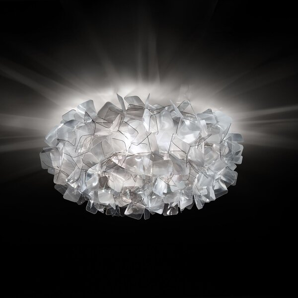 SLAMP CLICL00FUM00000000EU Clizia Fumé large, stropní designové svítidlo, 3x12W E27, prům. 78cm