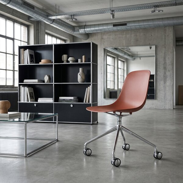 Infiniti designové židle Pure Loop Mono Swivel With Castors