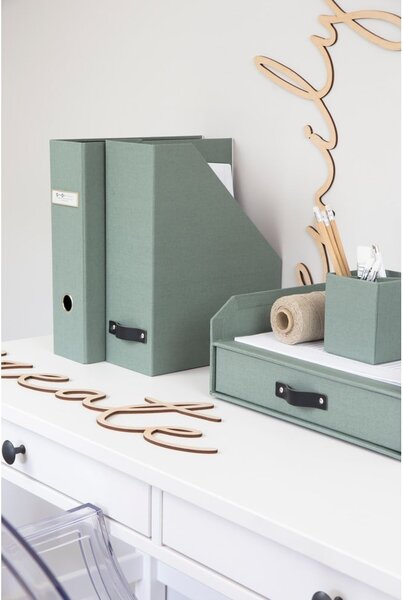 Kartonový organizér na dokumenty Estelle Canvas Paper Laminate – Bigso