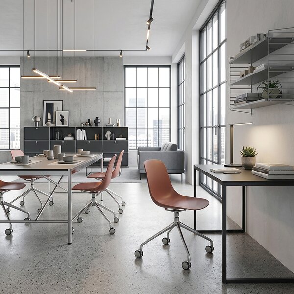 Infiniti designové židle Pure Loop Mono Swivel With Castors