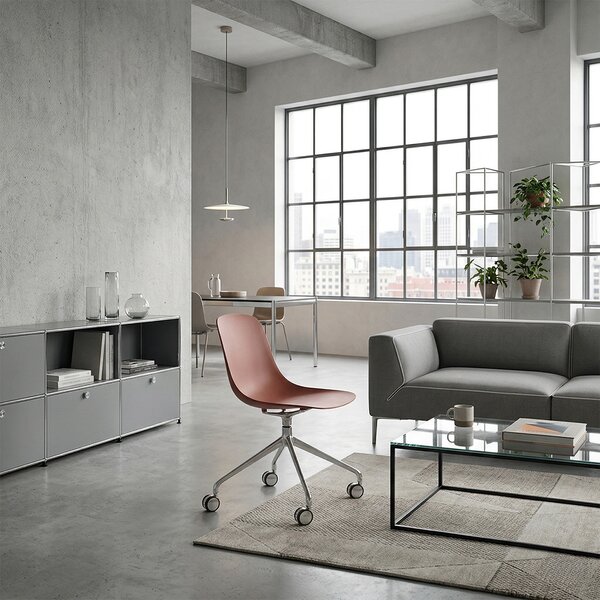 Infiniti designové židle Pure Loop Mono Swivel With Castors