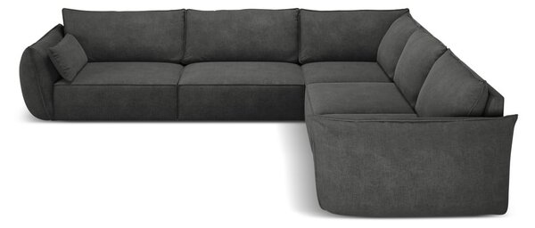 Šedá rohová pohovka (variabilní) Vanda – Mazzini Sofas
