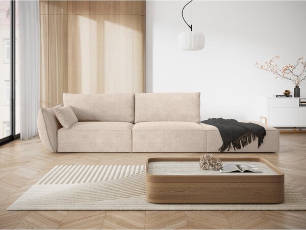 Béžová lenoška (levý roh) Vanda – Mazzini Sofas