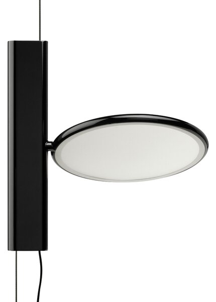 Flos F4640030 OK, černé svítidlo mezi podlahu a strop se stmívačem, 18W LED 2700K, max. 400cm