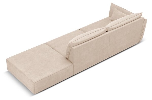 Béžová lenoška (levý roh) Vanda – Mazzini Sofas