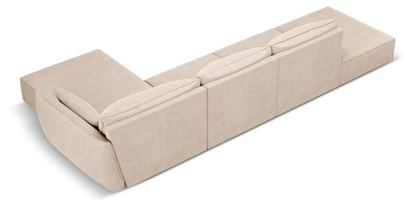 Béžová rohová pohovka (pravý roh) Vanda – Mazzini Sofas