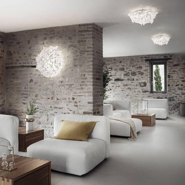 SLAMP VELCM00FLG00000000EU Veli Foliage Medium, stropní designové svítidlo, 2x12W E27, prům. 54cm