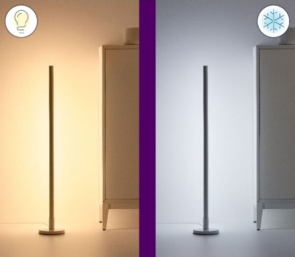 WiZ - LED RGBW Stmívatelná stojací lampa POLE LED/13W/230V 2200-6500K Wi-Fi