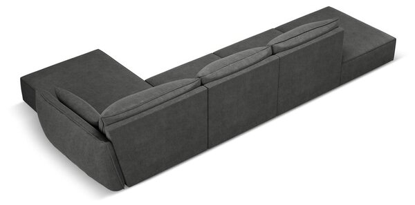 Šedá rohová pohovka (pravý roh) Vanda – Mazzini Sofas
