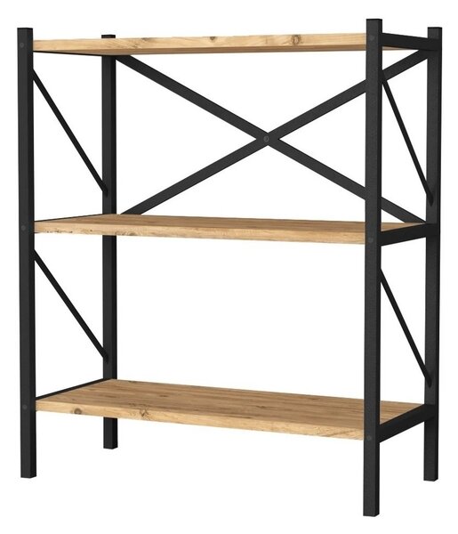 Regál VerDesign 66 cm x 85 cm x 34 cm světlé dřevo