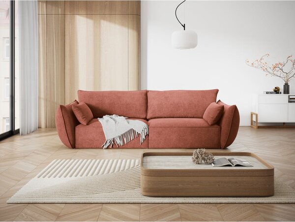 Červená pohovka 208 cm Vanda – Mazzini Sofas