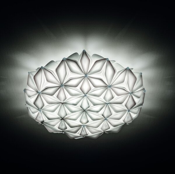 SLAMP LAVCL00WHT00000000EU La Vie large, bílé designové svítidlo, 3x12W LED E27, prům. 71cm