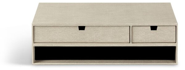 Kartonový organizér zásuvkový/na dokumenty Ted Canvas Paper Laminate – Bigso