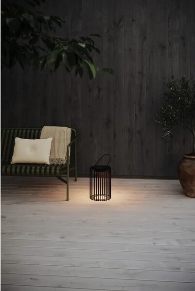 Černá venkovní solární LED lucerna na USB (výška 54 cm) Cavia – Markslöjd