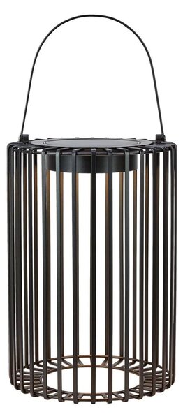Černá venkovní solární LED lucerna na USB (výška 54 cm) Cavia – Markslöjd