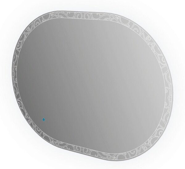 KOUPELNOVÉ ZRCADLO, 100/75/3 cm Welnova - Koupelnové série