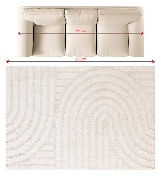 Koberec Belaro cream 160x230 cm
