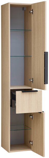VYSOKÁ SKŘÍŇ, barvy dubu, 30/168/33 cm Sadena - Koupelnové série