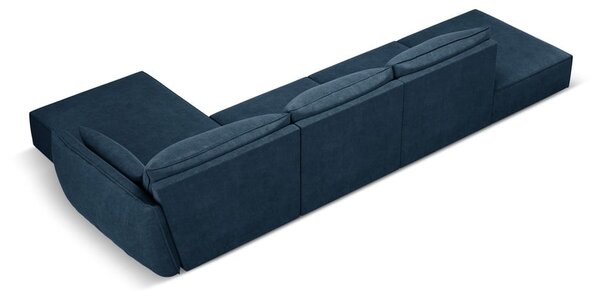 Tmavě modrá rohová pohovka (pravý roh) Vanda – Mazzini Sofas