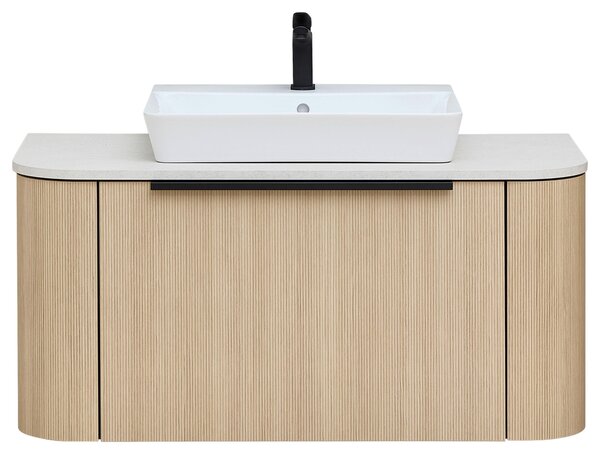 SKŘÍŇKA S UMYVADLEM, barvy dubu, barvy dubu, 107,2 cm Sadena - Koupelnové série