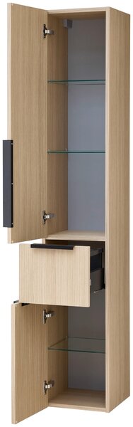 VYSOKÁ SKŘÍŇ, barvy dubu, 30/168/33 cm Sadena - Koupelnové série