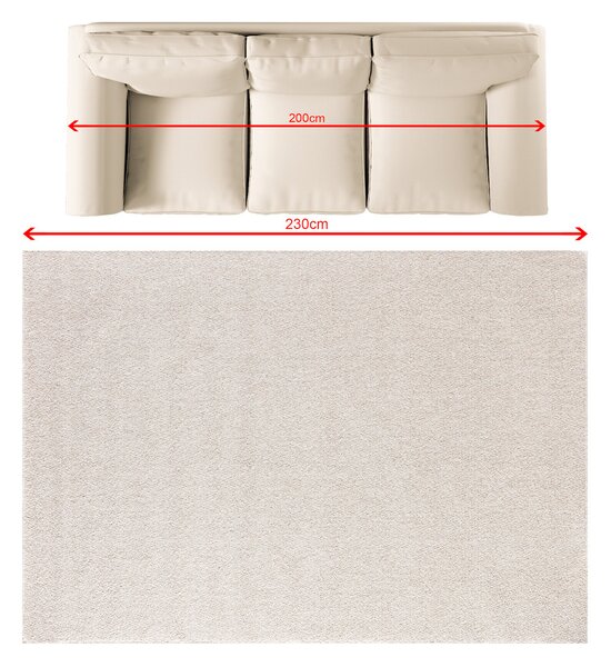 Koberec Solaro linen grey 160x230 cm