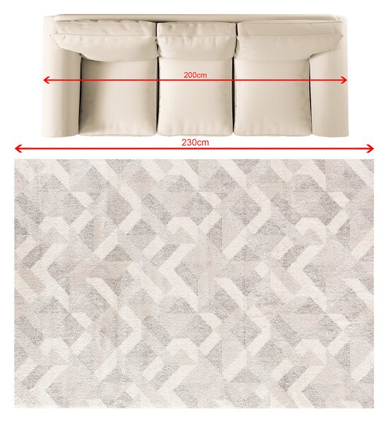 Koberec Larena beige/sand 160x230 cm