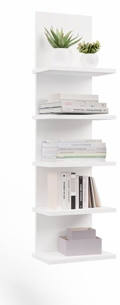 TP Living Nástěnný regál R5P 100 cm bílý