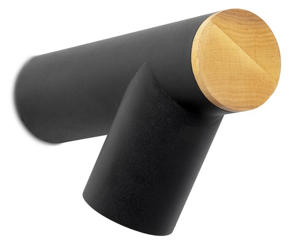 Light for home - Bodové svítidlo 60606 "GLAZE WOOD", 1x35W, GU10, Černá