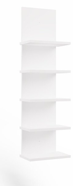 TP Living Nástěnný regál R5P 100 cm bílý