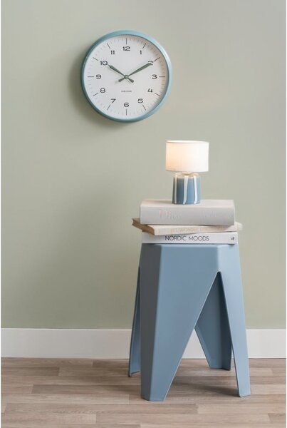 Modrá kovová LED stolní lampa (výška 20 cm) Verano LED – Leitmotiv