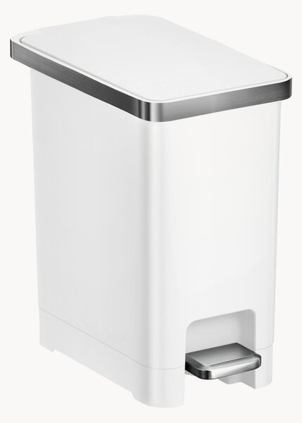 Odpadkový koš s pedálem Hana Slim, 10 l