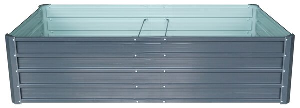 Vyvýšený zahradní záhon BestBerg VZ-800A / 800 l / 180 x 90 x 47 cm / šedá