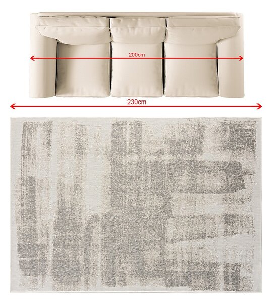 Koberec Abstract Gray I 160x230 cm