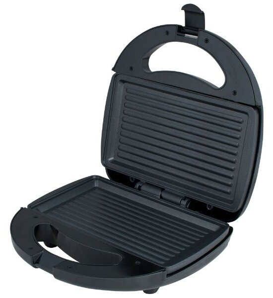 Kontaktní gril Brock, grilovací plocha 20x11,5cm, 750W, červený